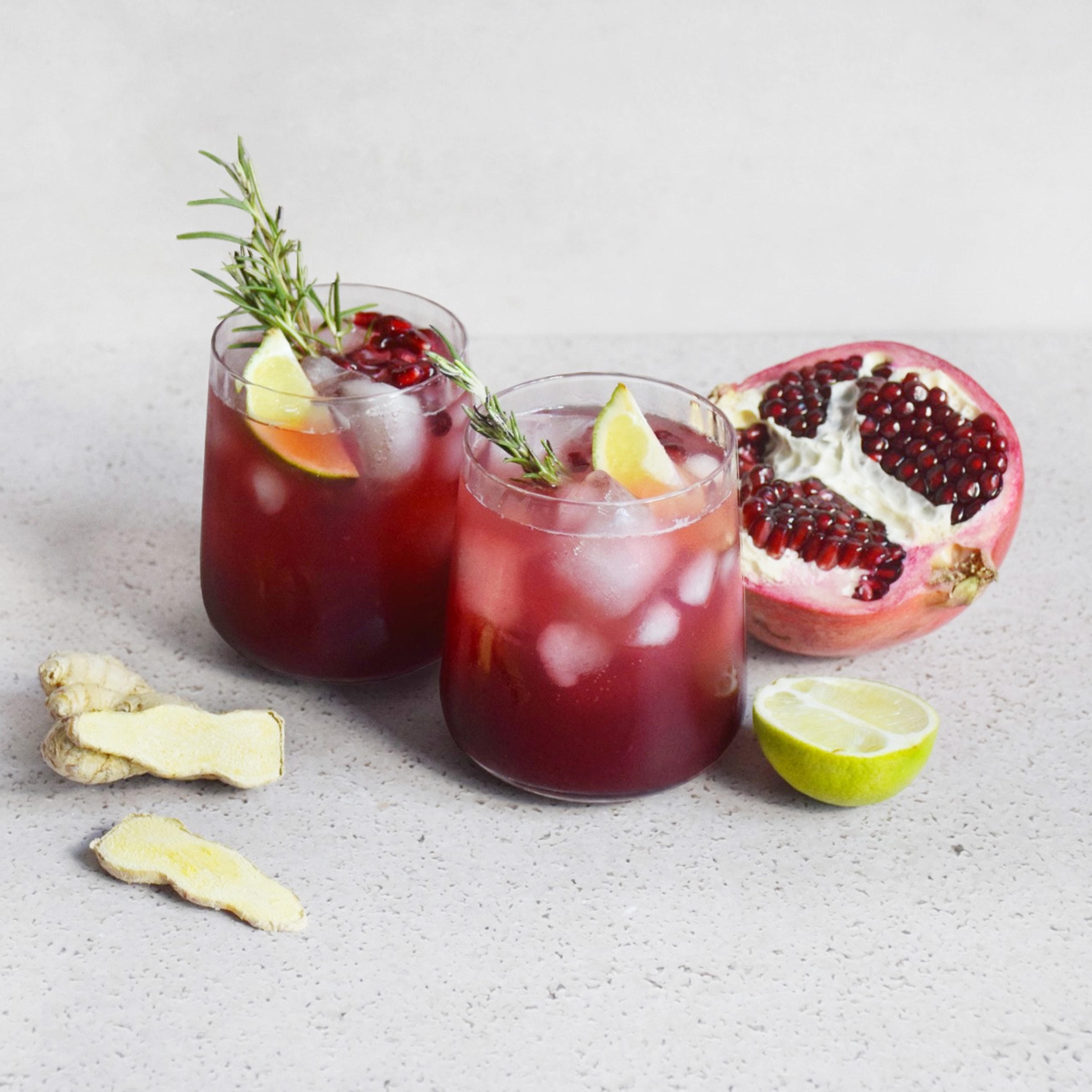 Granatapfel-Ingwer-Mocktail Rezept Selbst Machen | Alnavit