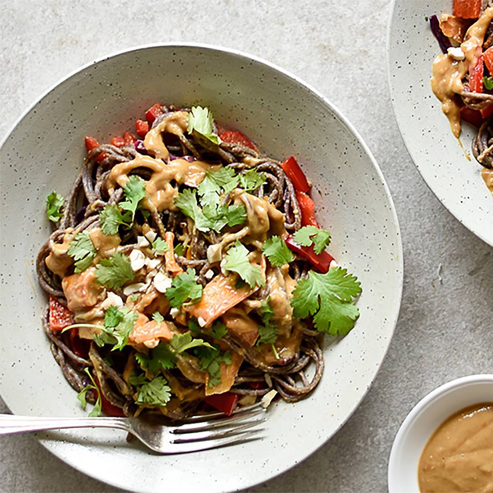 Miso-Buchweizen-Spaghetti