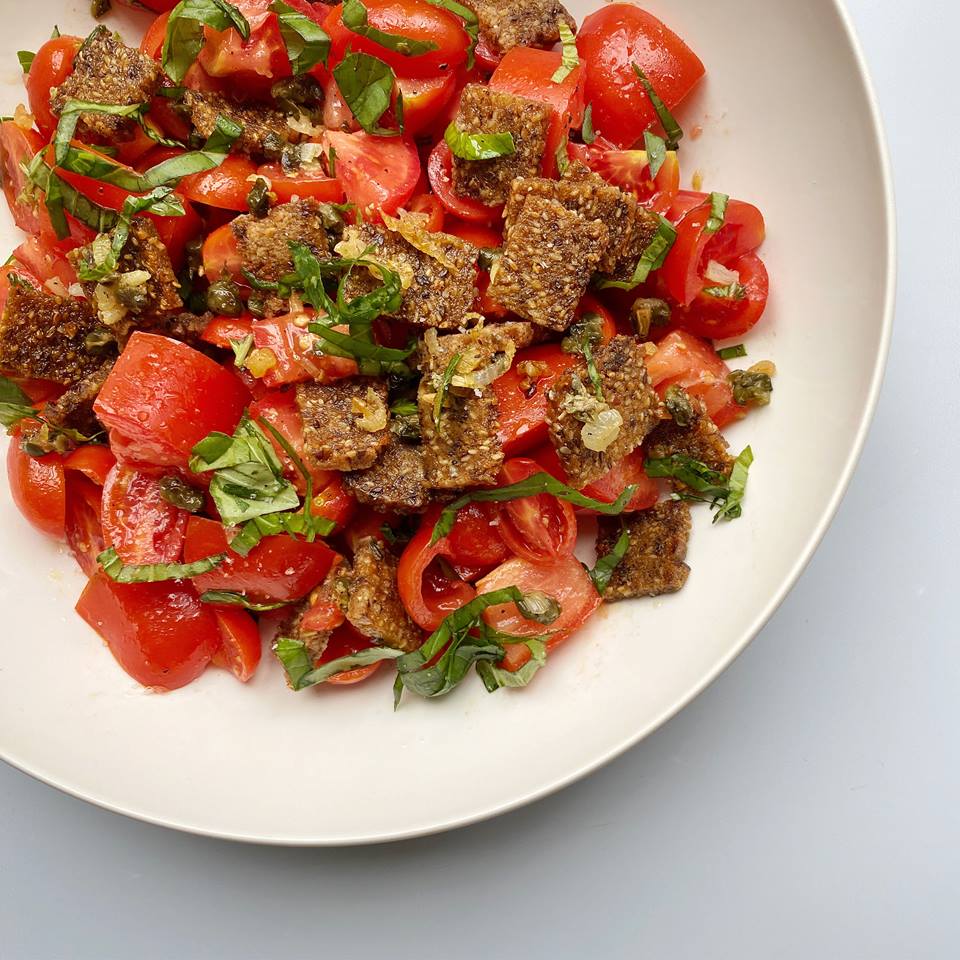 Tomaten-Brotsalat